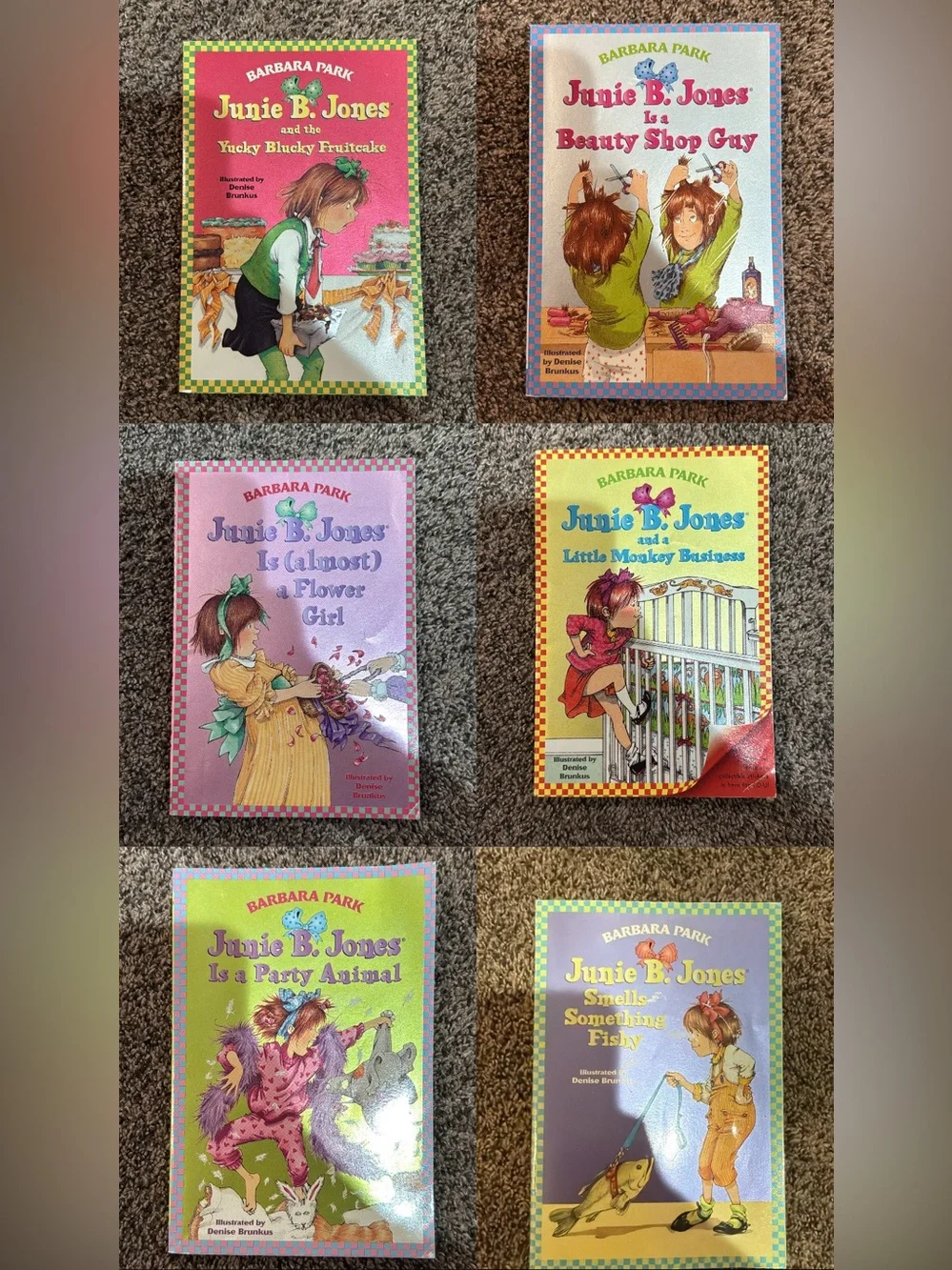 SIX Junie B. Jones Children’s Books